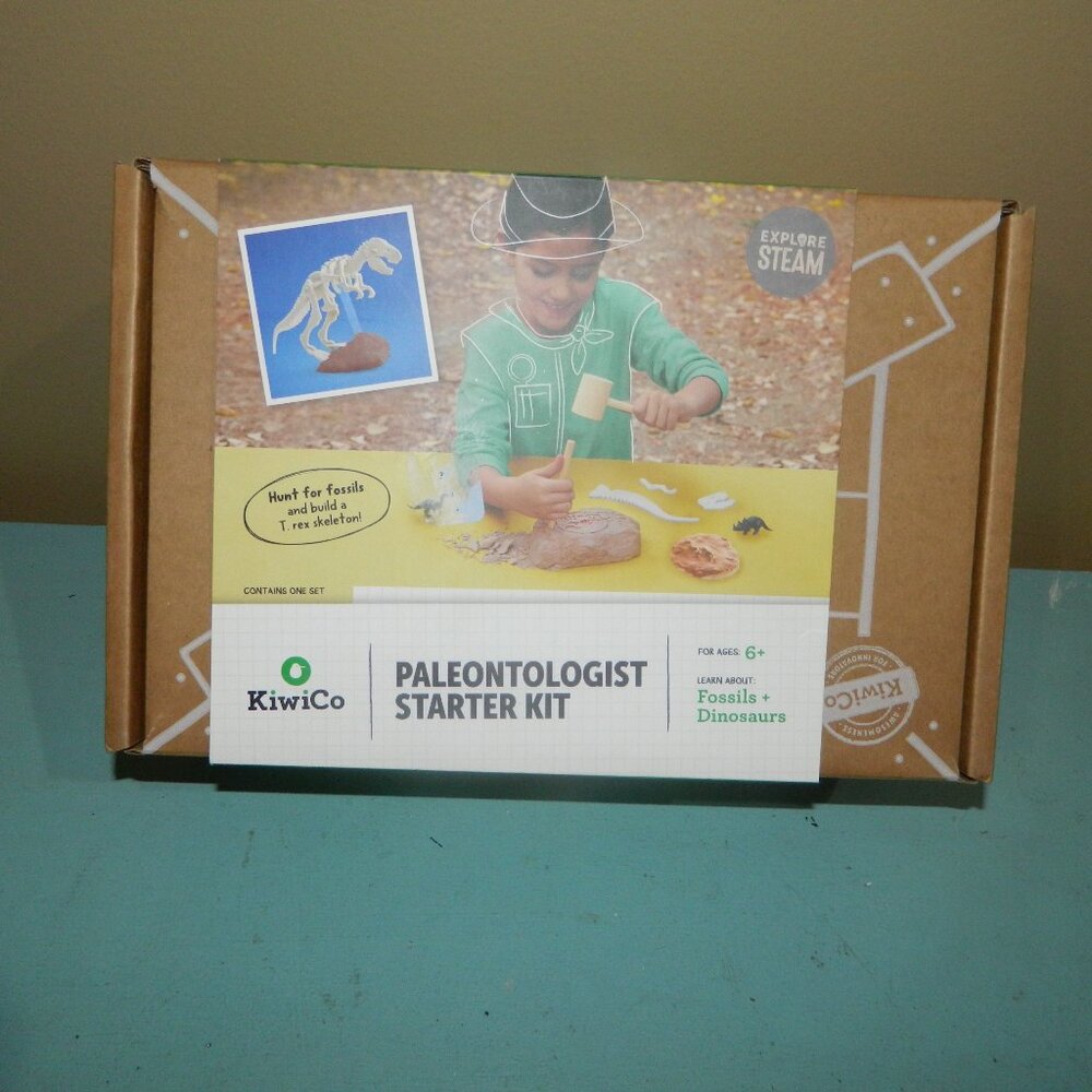 KiwiCo Paleontologist  Starter Kit Fossil Dinosaurs